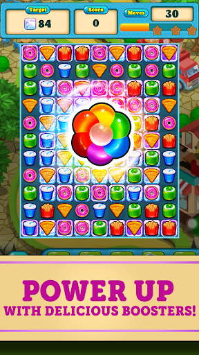 Fast Food Match ۳ Game Offline - عکس بازی موبایلی اندروید