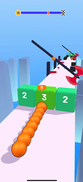 Snake Run Slide - Gameplay image of android game