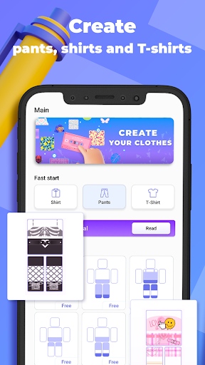 Makerblox - Create Skins - عکس برنامه موبایلی اندروید