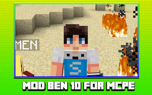 Mod Skin Ben 10 for Minecraft 2022 - Image screenshot of android app