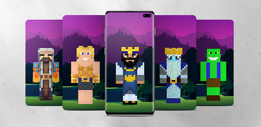 Clash Minecraft Royale Skins - Image screenshot of android app