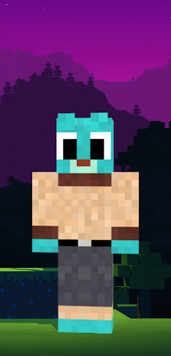 Gumball Minecraft Skin - Image screenshot of android app