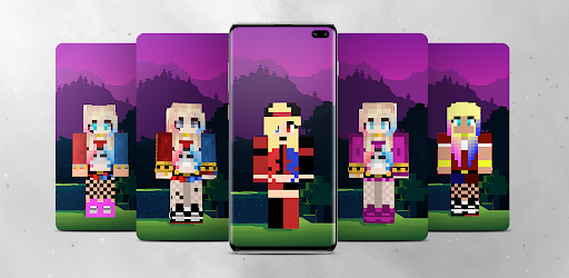 Skin Harley Quinn for Minecraft - Image screenshot of android app