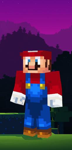 Skin Mario for Minecraft - Image screenshot of android app