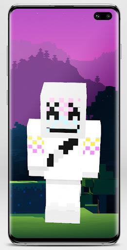 Marshmello Skin for Minecraft - Image screenshot of android app