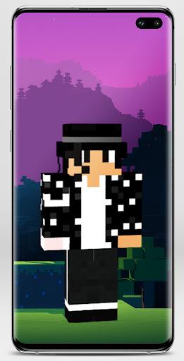 Michael Jackson Minecraft Skin - Image screenshot of android app