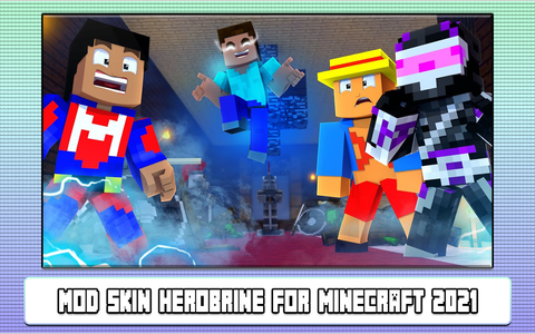 Herobrine Craft Skin Pack(100+ Skins) - Mods for Minecraft