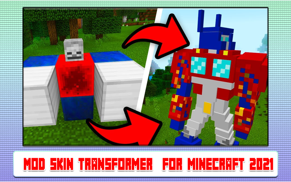 Mod Skin Transformer for MCPE - عکس بازی موبایلی اندروید