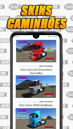 Skins The Road Driver - TRD - Image screenshot of android app