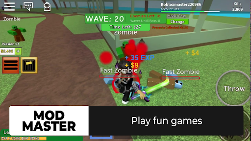 Mod master for Roblox - Image screenshot of android app