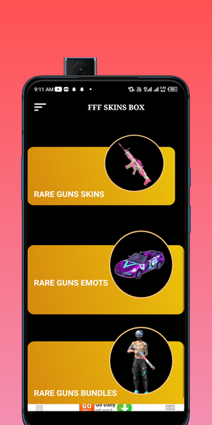 FFF Skins Box - عکس برنامه موبایلی اندروید