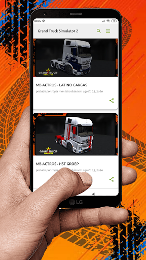 Skins Grand Truck Simulator 2 - GTS2 - Image screenshot of android app