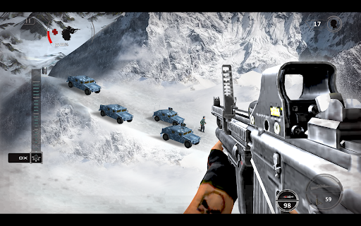 Mountain Sniper Shooting: FPS - Gameplay image of android game