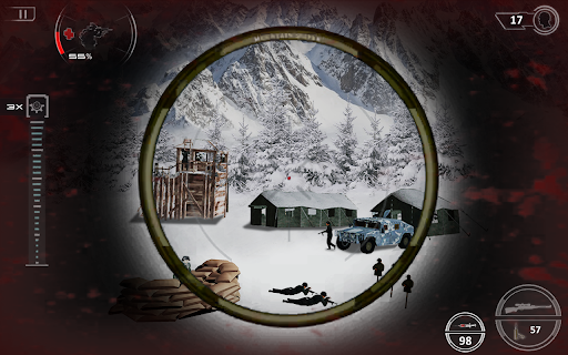 Mountain Sniper Shooting: FPS - Gameplay image of android game