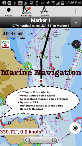 i-Boating:Marine Navigation - عکس برنامه موبایلی اندروید