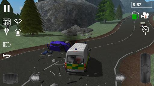 Emergency Ambulance Simulator - Gameplay image of android game