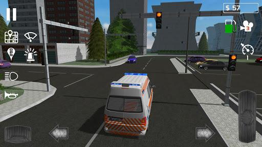 Emergency Ambulance Simulator - Gameplay image of android game