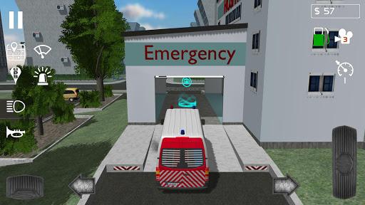 Emergency Ambulance Simulator - Gameplay image of android game