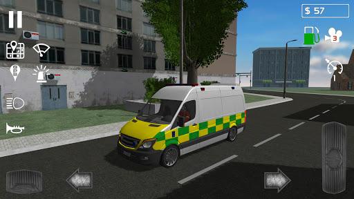 Emergency Ambulance Simulator - Gameplay image of android game