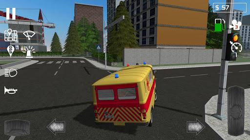 Emergency Ambulance Simulator - Gameplay image of android game