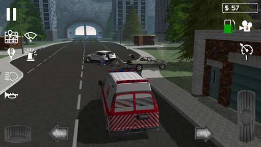 Emergency Ambulance Simulator - Gameplay image of android game