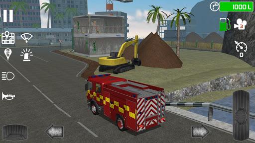 Fire Engine Simulator - Gameplay image of android game