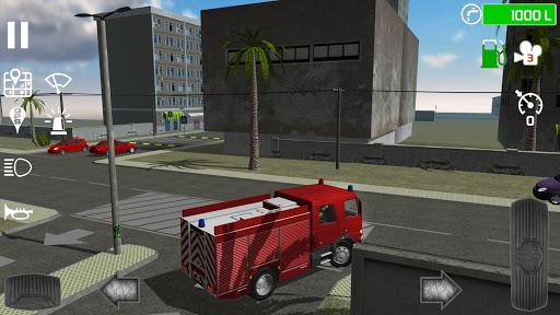 Fire Engine Simulator - Gameplay image of android game