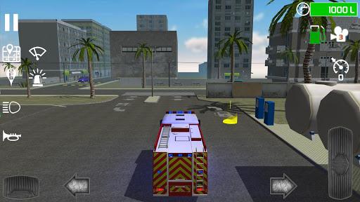 Fire Engine Simulator - Gameplay image of android game
