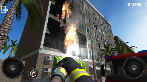 Fire Engine Simulator - Gameplay image of android game