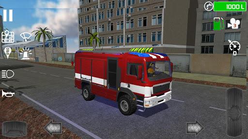 Fire Engine Simulator - Gameplay image of android game