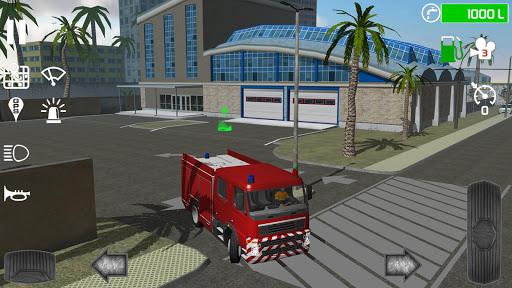Fire Engine Simulator - Gameplay image of android game