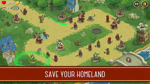 Tower Defense: New Empire - Gameplay image of android game