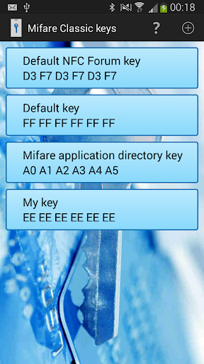 MIFARE Classic Refactor - عکس برنامه موبایلی اندروید