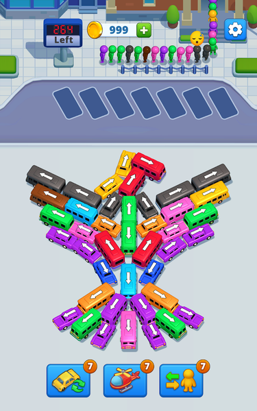 Bus Parking Jam: Chaos Escape - عکس بازی موبایلی اندروید