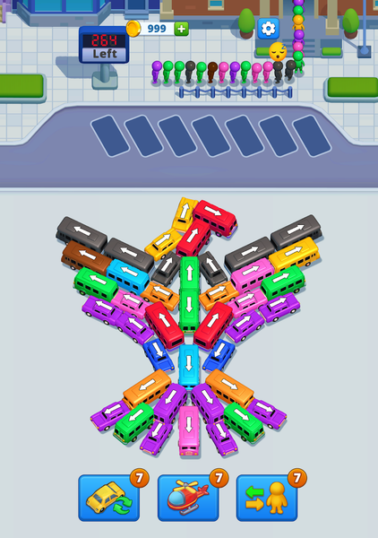Bus Parking Jam: Chaos Escape - عکس بازی موبایلی اندروید