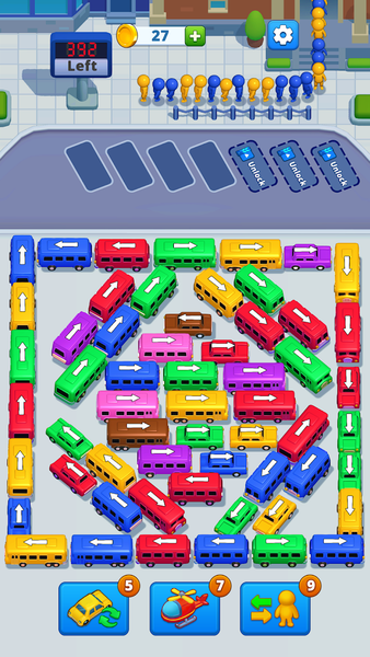 Bus Parking Jam: Chaos Escape - عکس بازی موبایلی اندروید