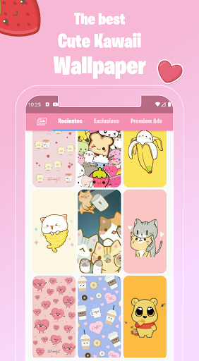 Cute Kawaii Wallpaper - Image screenshot of android app