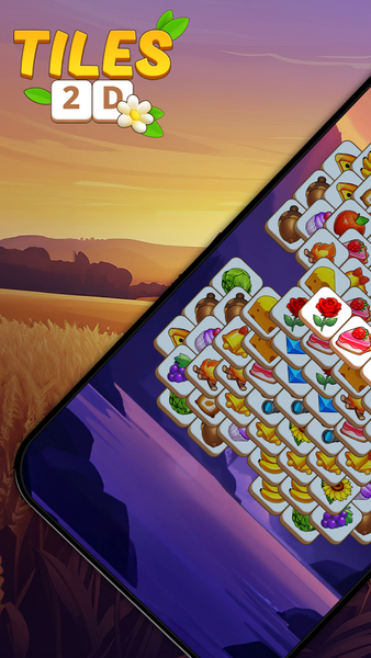 Tiles 2D: Match 3 Club - Gameplay image of android game
