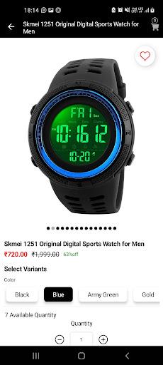 Skmei best sale watch app