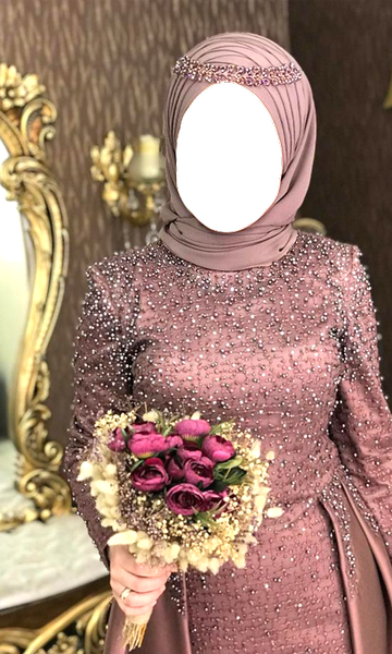 Bridal Hijab Photo Maker - Image screenshot of android app