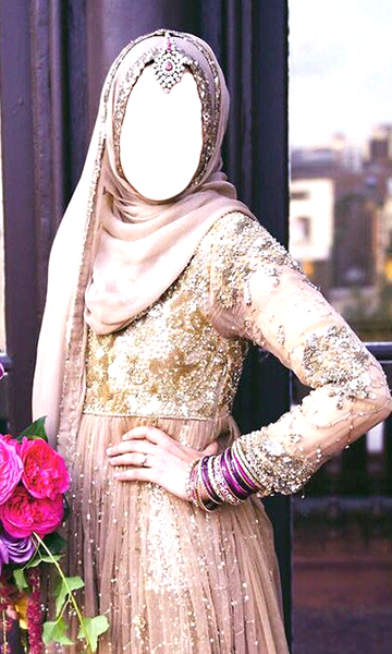 Bridal Hijab Photo Maker - Image screenshot of android app