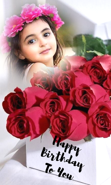 Happy Birthday Frame - عکس برنامه موبایلی اندروید