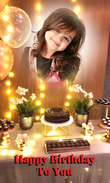 Happy Birthday Frame - عکس برنامه موبایلی اندروید