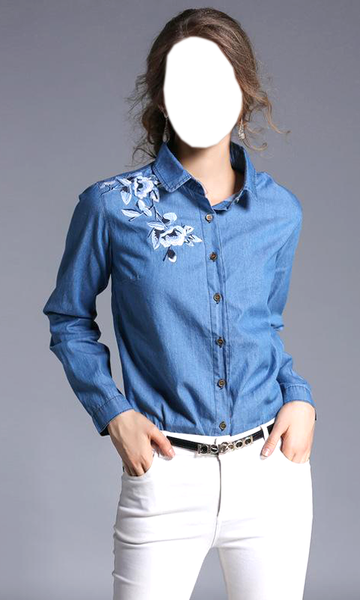 Women Shirt Photo Editor - Image screenshot of android app