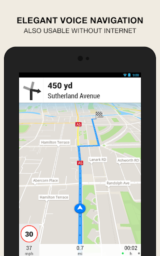 GPS Navigation & Maps - Scout - Image screenshot of android app