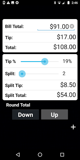 Tip Calculator - Image screenshot of android app