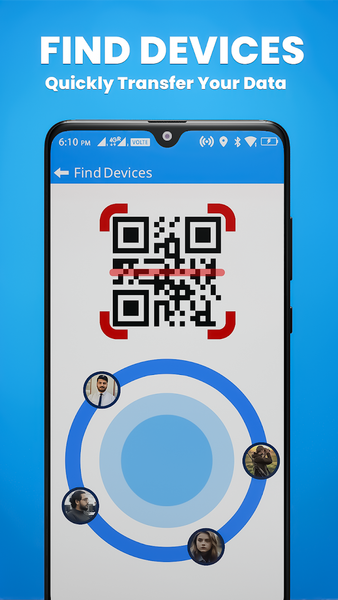 Quick Share: Content Transfer - عکس برنامه موبایلی اندروید