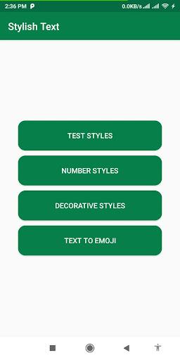 Stylish fonts, text and emojis - عکس برنامه موبایلی اندروید