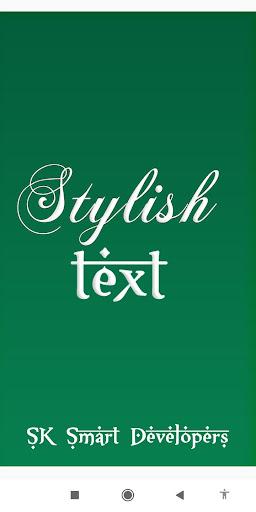Stylish fonts, text and emojis - عکس برنامه موبایلی اندروید