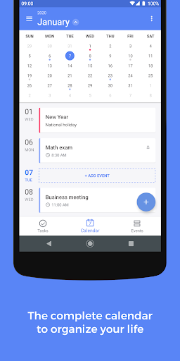 Calendar - Agenda 2025 Events - Image screenshot of android app